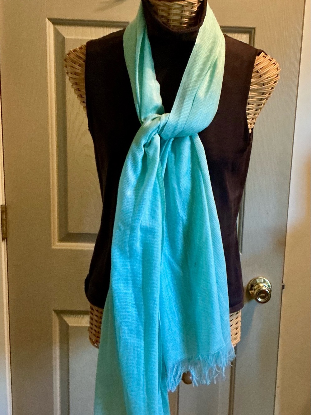Teal Women's Scarf - Versatile Everyday Accessory